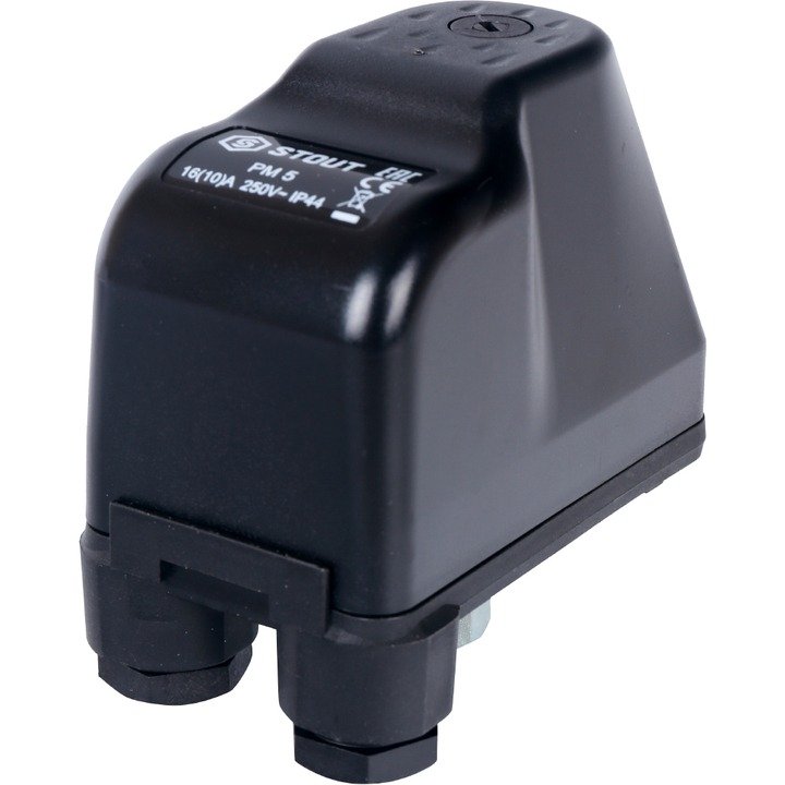 Реле давления STOUT РМ 5 G, до 5 бар, накидная гайка 1/4"