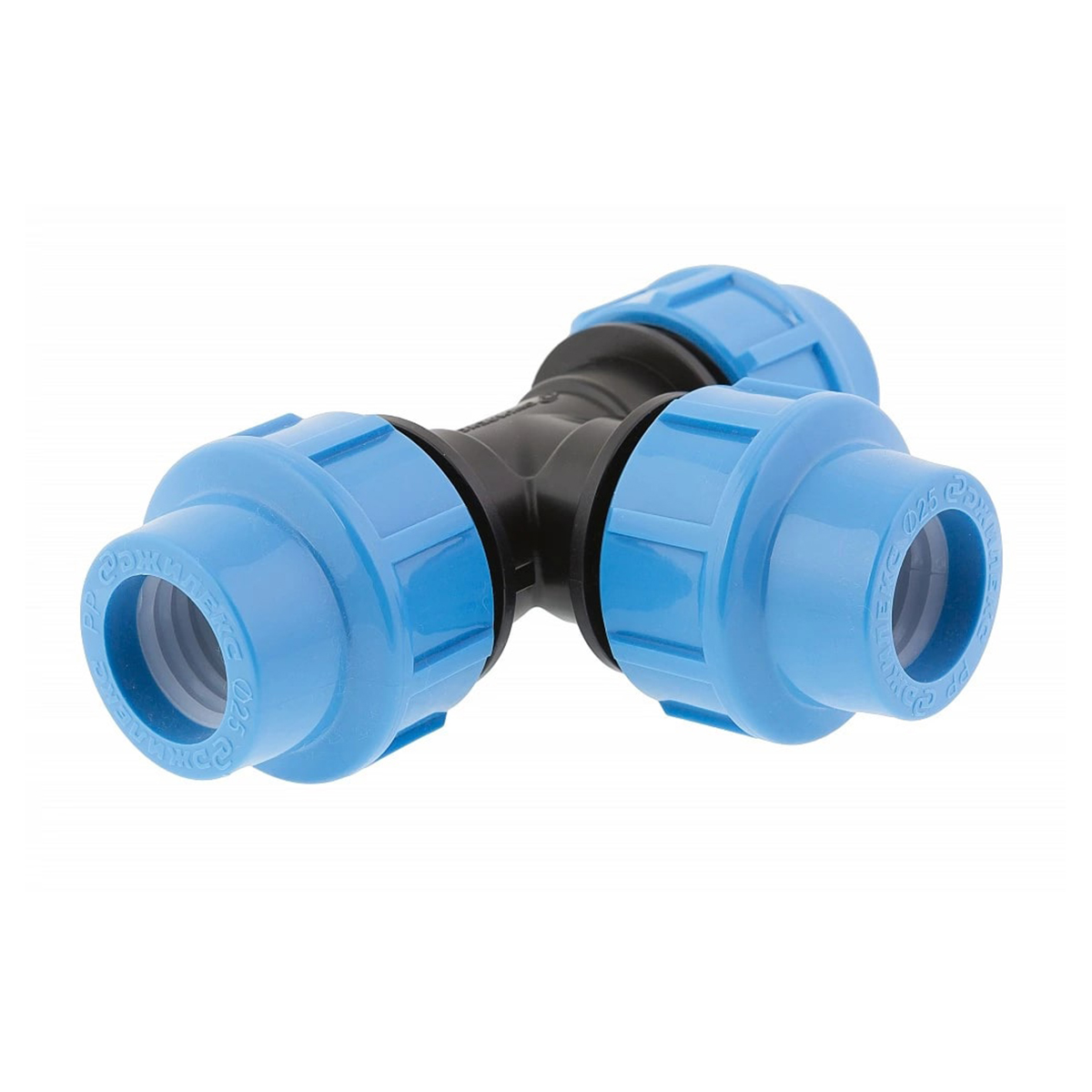 Тройник комб. внутр. резьба 25 х 25 х 25 мм полипропилен (1/15) "джилекс"