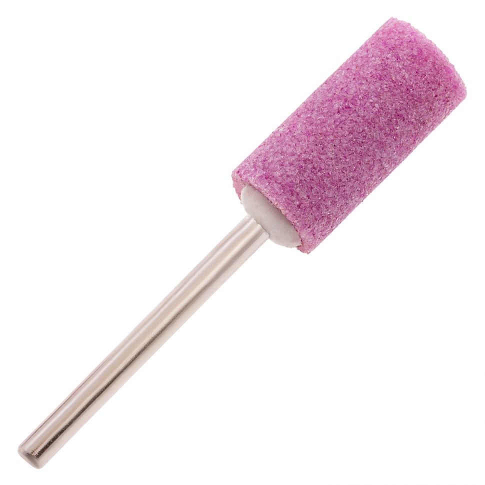 Шарошка абразивная, цилиндр, 10 x 20 x 3 мм, F80, 3 шт Matrix (76018)