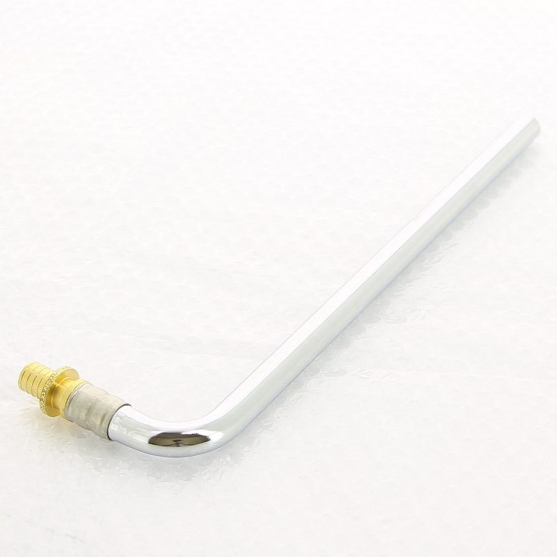 Трубка подключения радиатора Г-образная 16/300 аксиальная для труб PE-X UNI-FITT