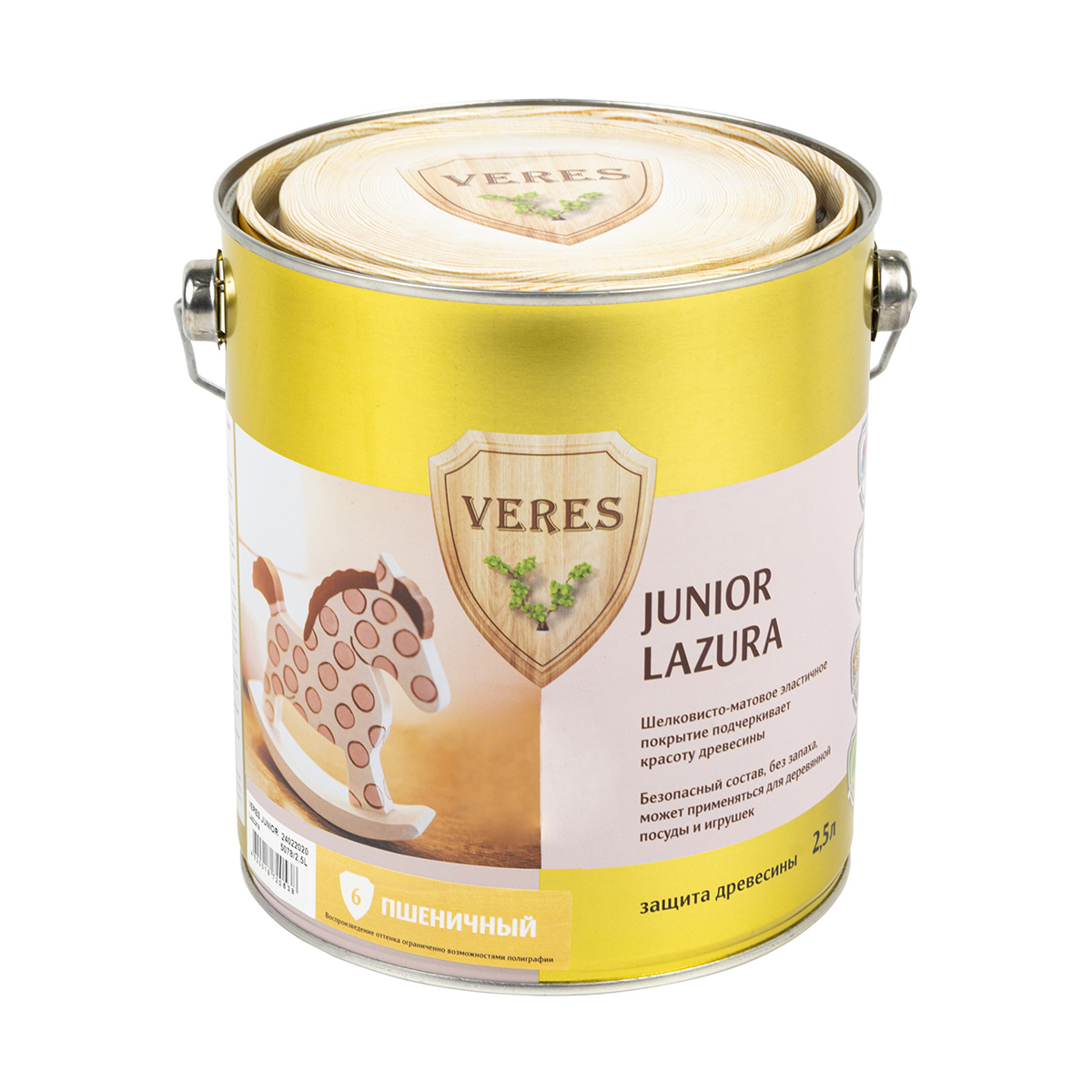 Верес джуниор № 6 пшеничный 2,5 л (1/4) "veres"