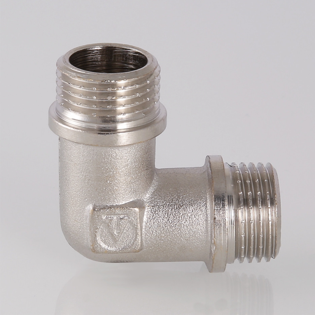 Угол 90° резьбовой (НР) 1" латунь-никель VALTEC (VTr.093.N.0006)