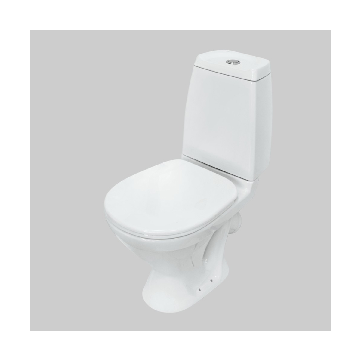 Унитаз напольный "кама" эконом белый "sanita" wc.cc/kama/1-p/wht.g/s1