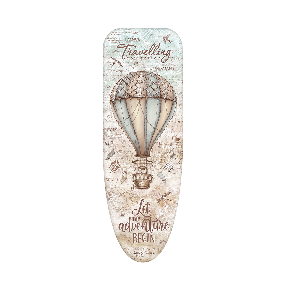 Чехол для гладильной доски "travelling" 130 х 47 см (1/30) "valiant" tc-ar13047-l