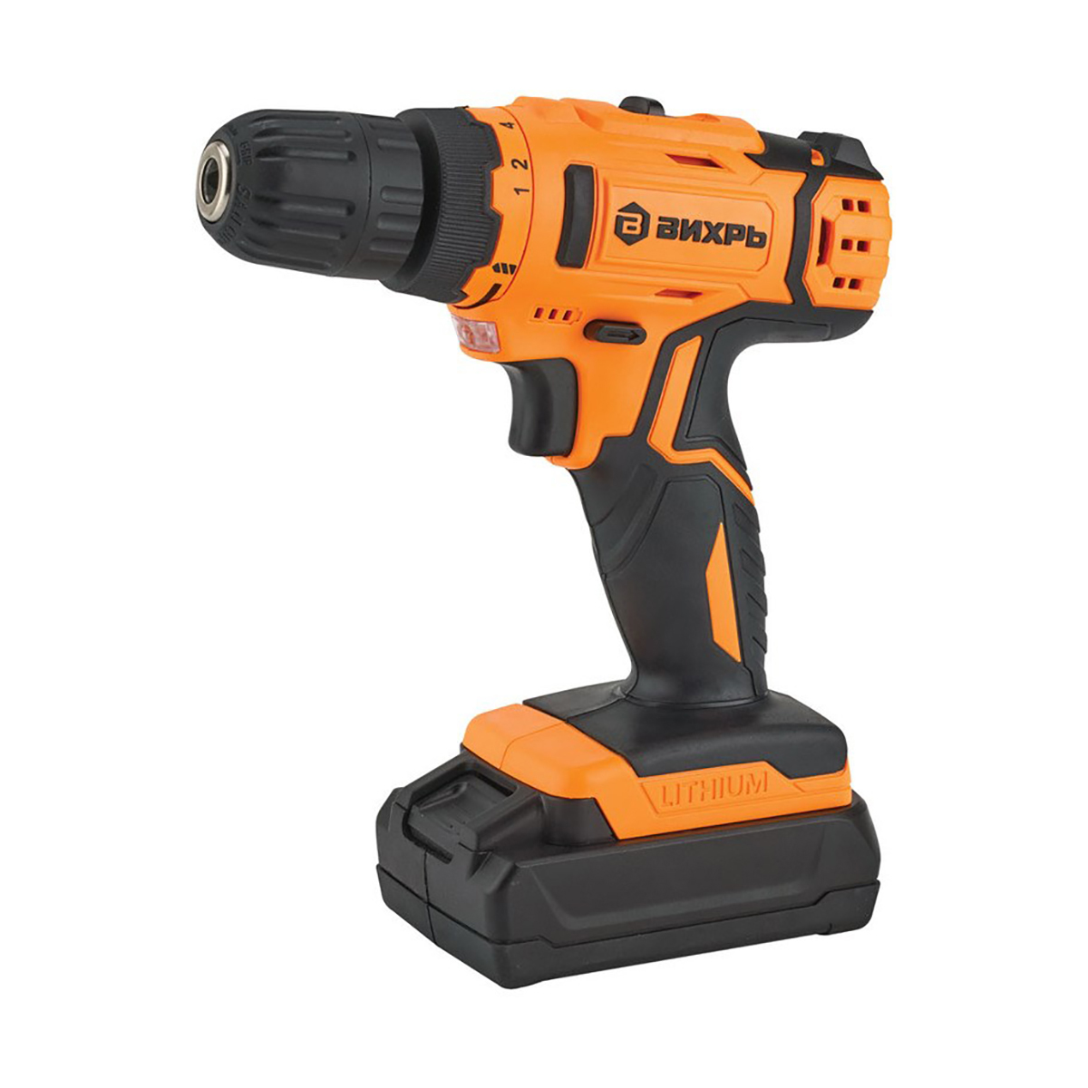 Дрель-шуруповерт аккум. да-24л-2к (2,0 а/ч) "вихрь"