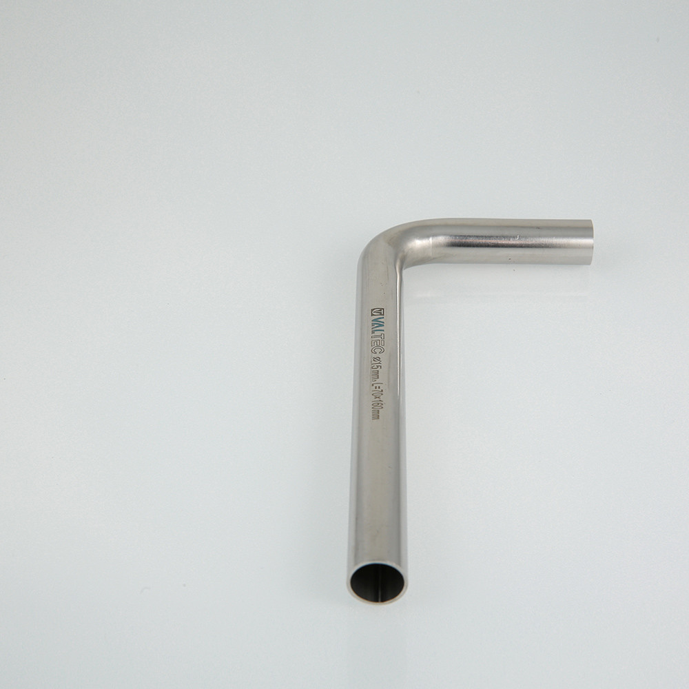 Отвод пресс 15 x 70 x 160 мм 90° нержавеющая сталь VALTEC