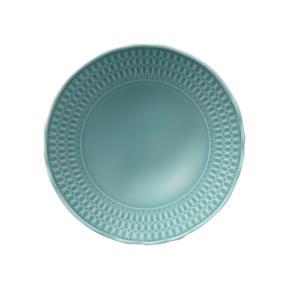 Салатник "sofia" голубая глазурь 17 см (1/6/36) "cmielow" 0883520 sofia lb05