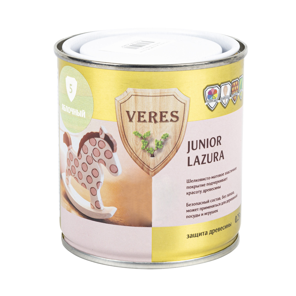 Верес джуниор № 5 яблочный 0,25 л (1/6) "veres"