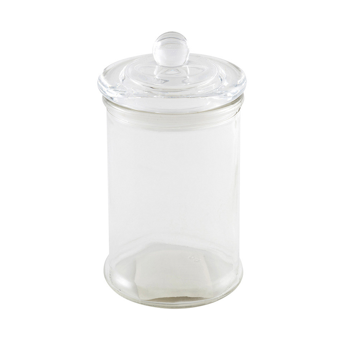 Банка для сыпучих продуктов "banca" 0,4 л с крышкой, стекло (1/12) "mallony"