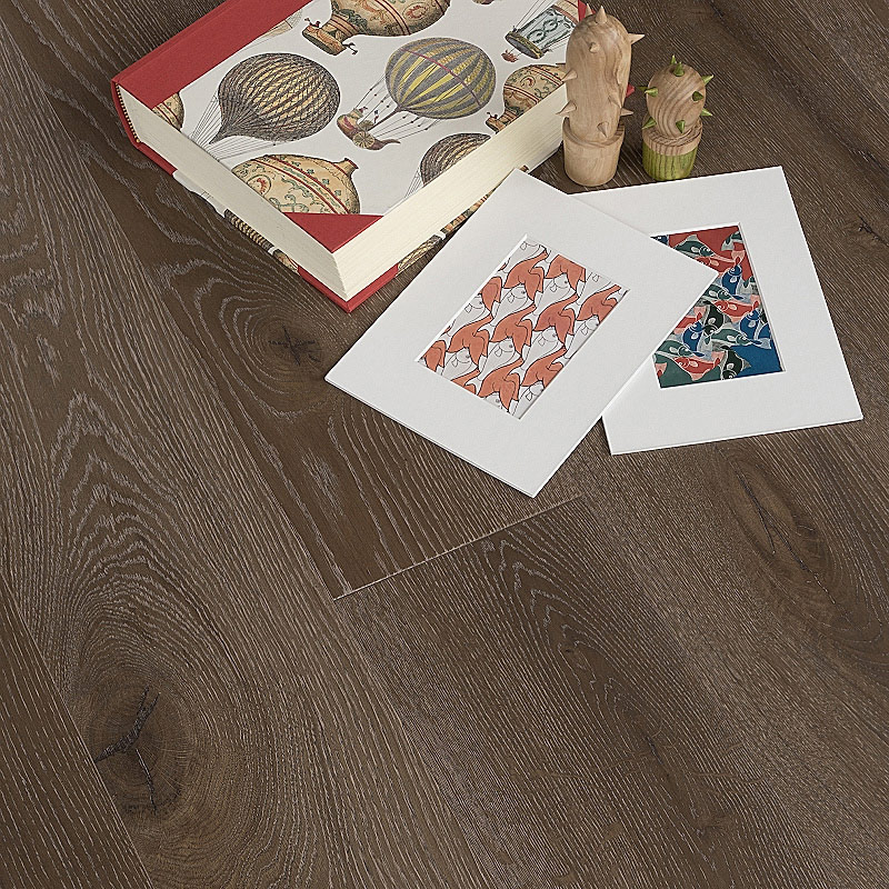 Паркетная доска Coswick Вековые традиции 3-х слойная CosLoc 1153-4505 Дымчатый топаз (Порода: Дуб)