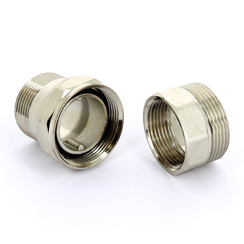 Американка с плоской прокладкой 1"1/2 x 1"1/2 ВН никель UNI-FITT