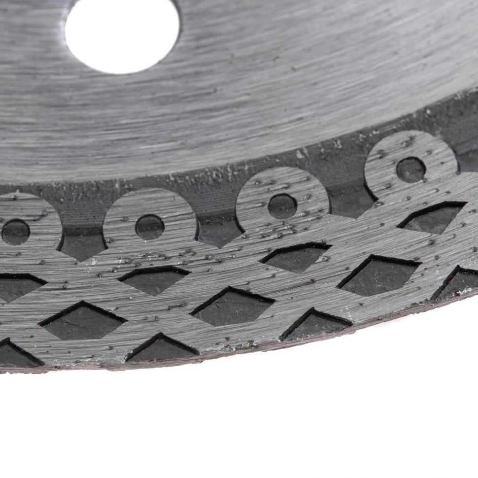 Диск алмазный, 115 х 22.2 мм, тонкий, сплошной (Jaguar), мокрая резка Gross (73052)