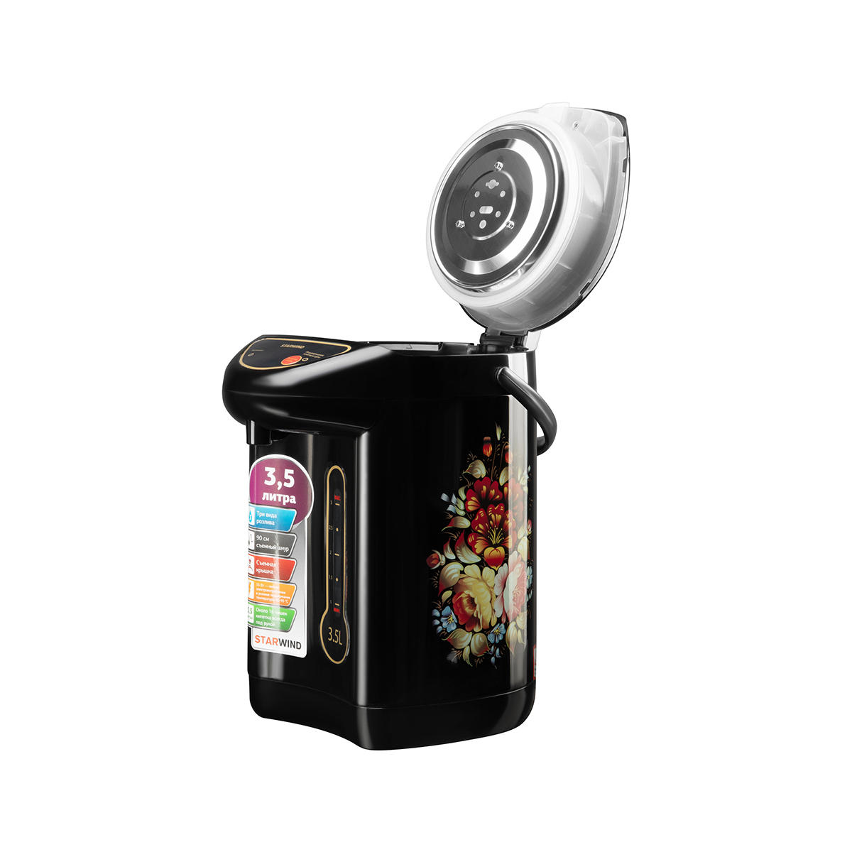 Термопот stp1830  3,5 л, 750 вт (1/6) "starwind"