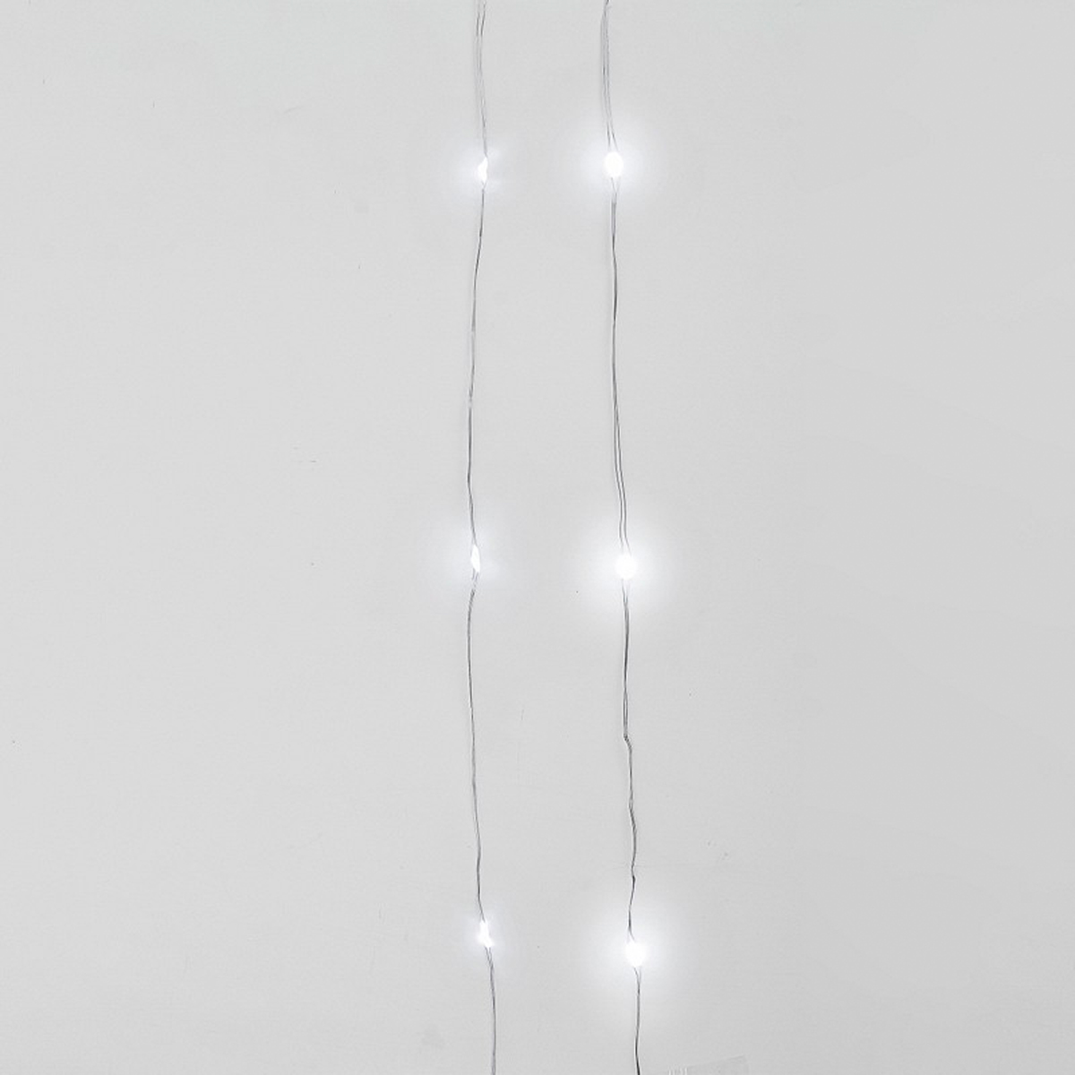 Электрогирлянда "роса" с крупными каплями 2 м, 20 белых ламп (1/200) "neon-night" 302-005