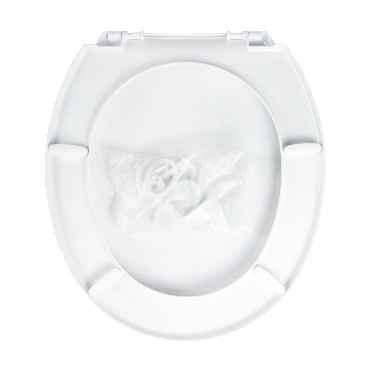 Сиденье для унитаза "стандарт-н" белое (1/18) "инкоэр"