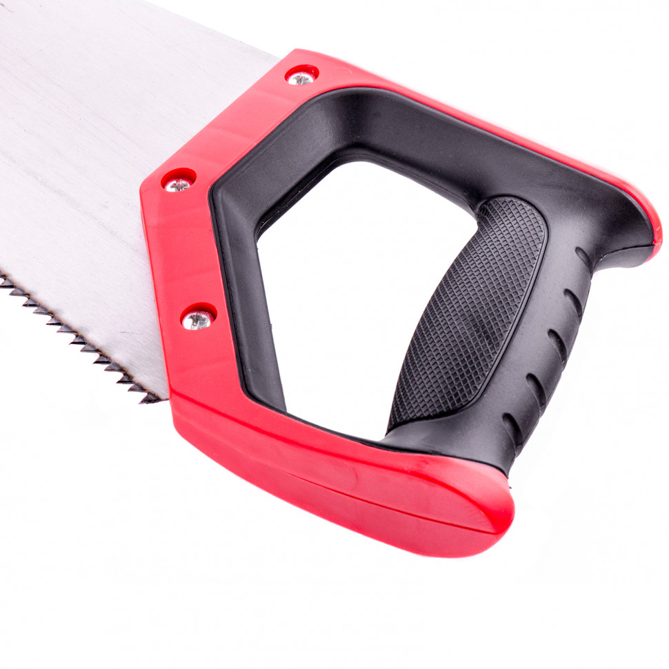 Ножовка по дереву, 400 мм, зуб 2D, каленый крупный зуб 5-6 TPI, двухкомпонентная рукоятка Matrix (23556)