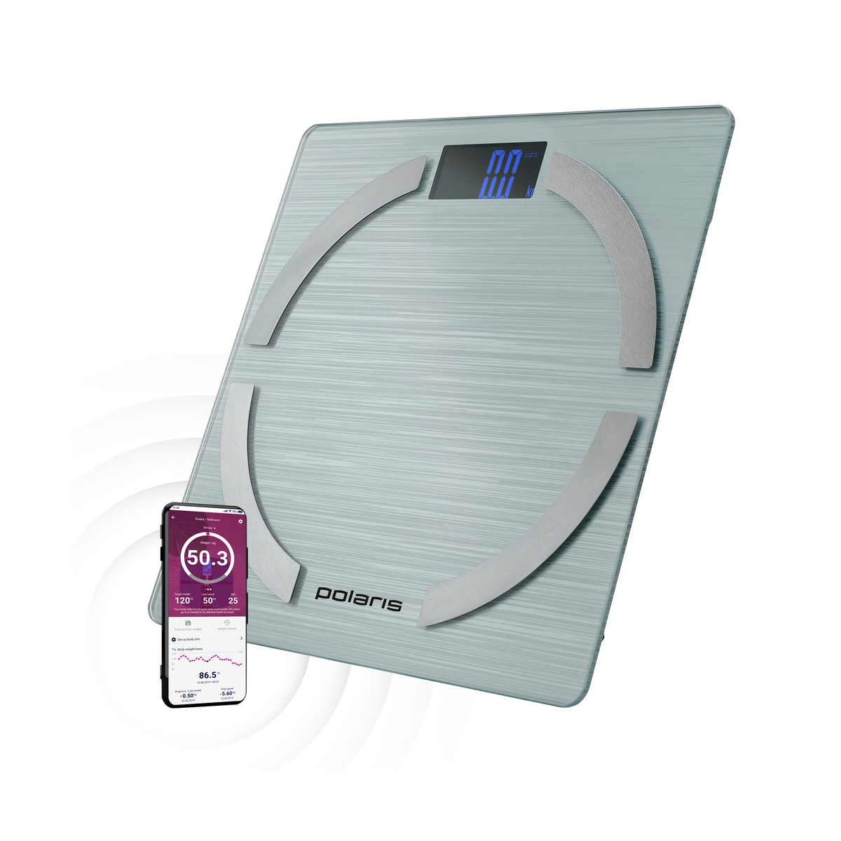 Весы напольные электронные pws 1886 "iq home" (1/5) "polaris"