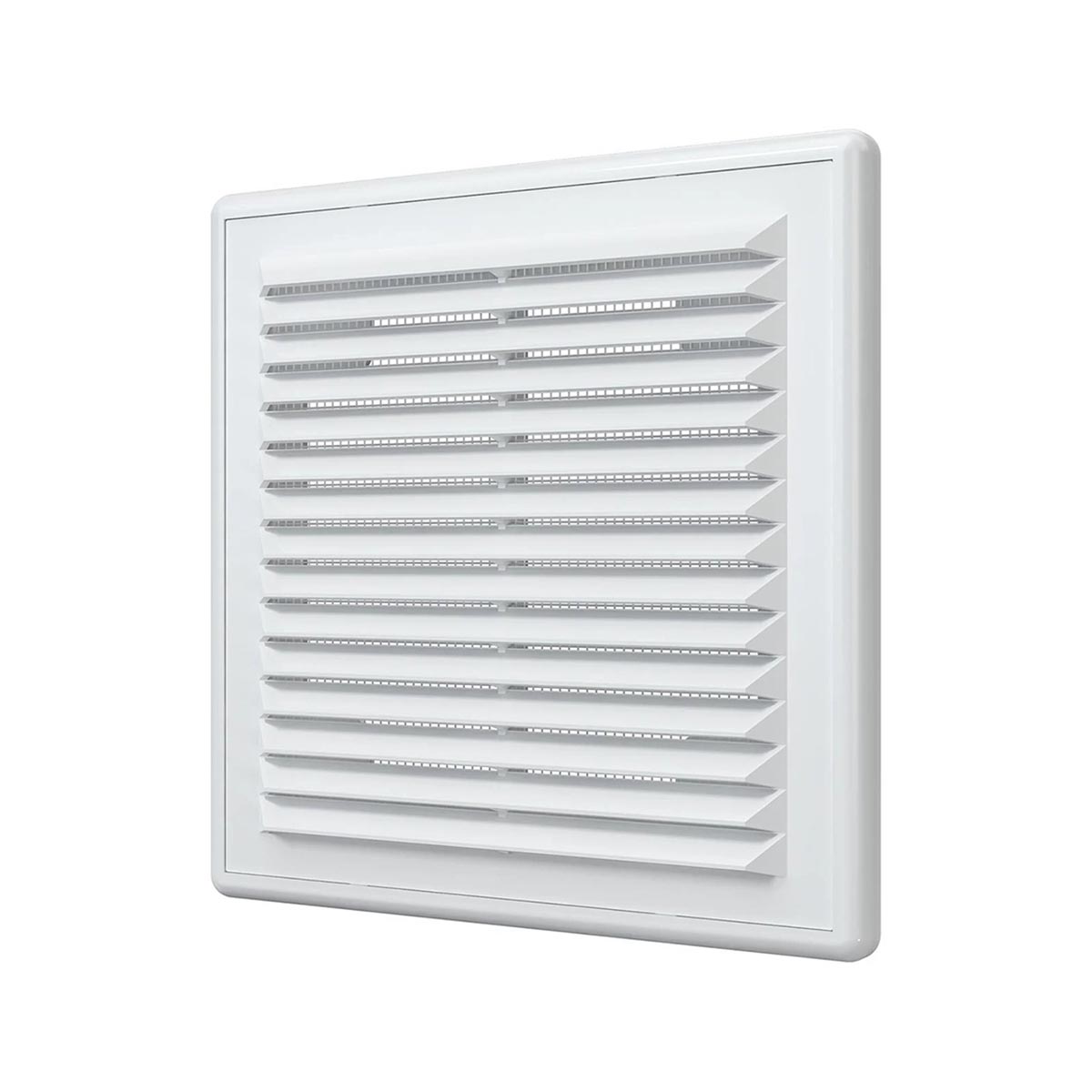 Решетка вентиляц. разъемная 150 х 150 мм пласт. (1/80) "auramax" a1515r