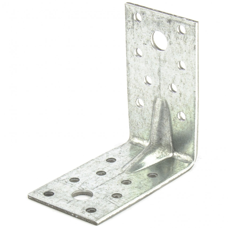 Крепежный уголок усиленный 2.5 мм, KUU 70 x 70 x 40 мм Сибртех (464093)