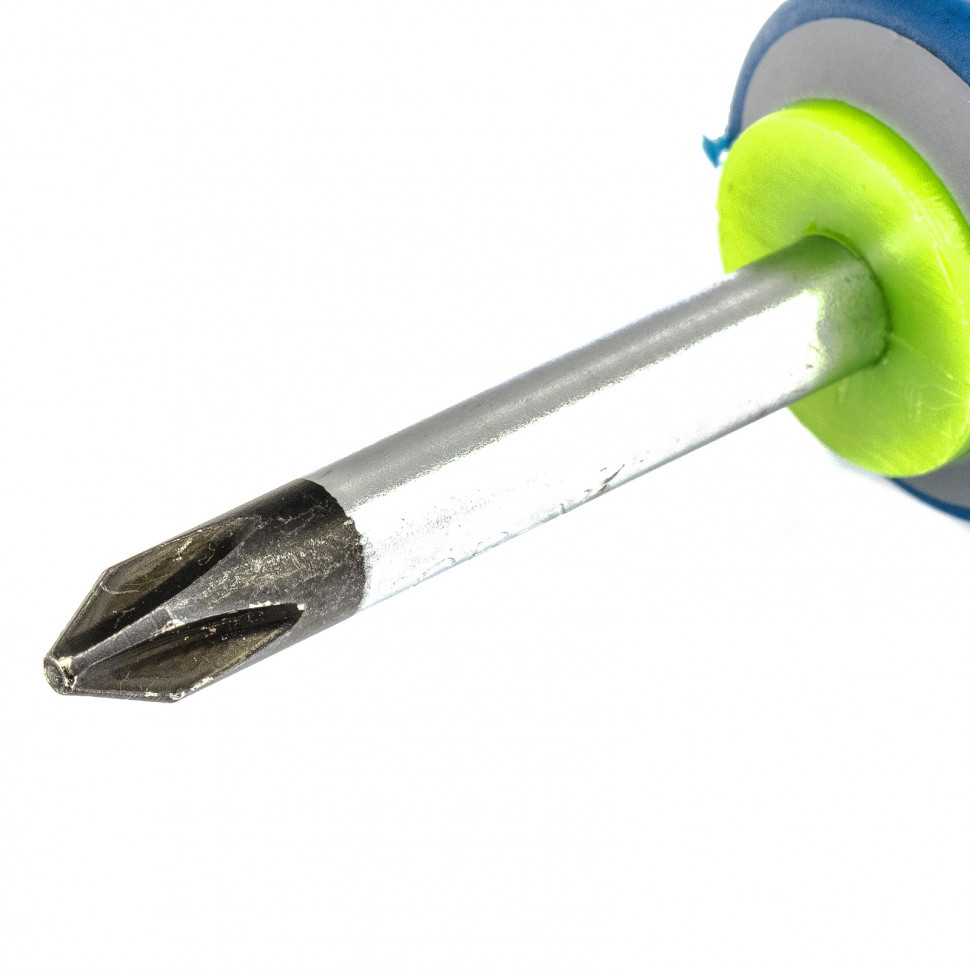 Отвертка, PH2 х 38 мм, CrV, трехкомпонентная рукоятка Сибртех (11799)