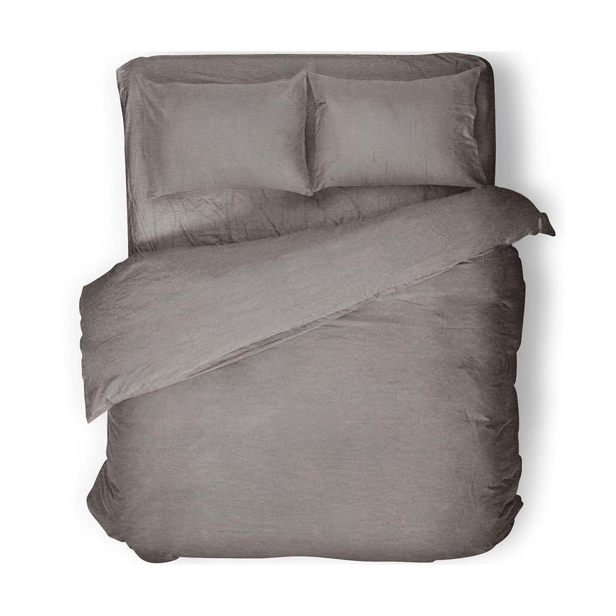 Постельное белье "absolut" mokko евро