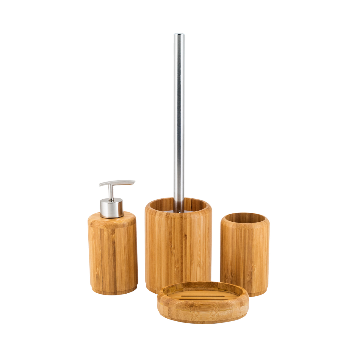 Стакан для ванной комнаты "neox" бамбук (1/24) "swensa" swt-6412-c