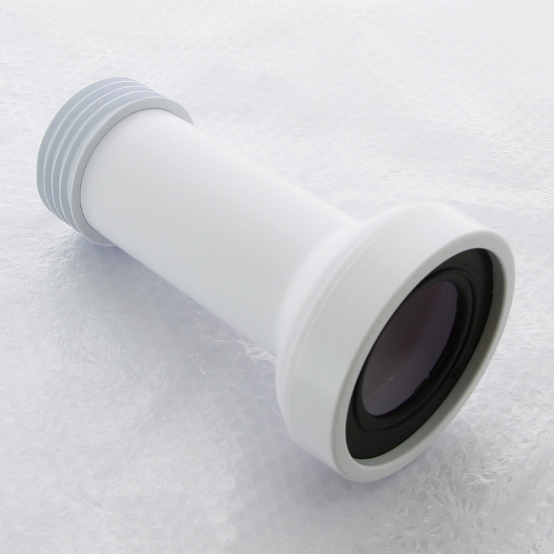 Труба McALPINE фановая L=260 мм с манжетой, вход 97-107мм, выход внутрь 90 мм трубы