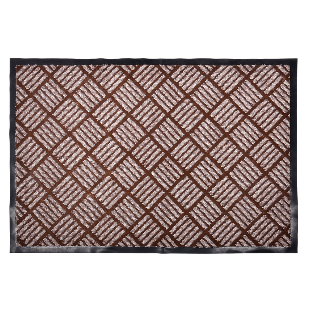 Коврик влаговпитывающий "hall" 60*90 см бежевый (1/10) "vortex" 24079