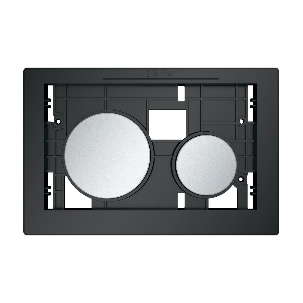 Клавиша (без панели) TECEloop modular матовый хром для инсталляции унитаза 136 x 208 x 11 мм