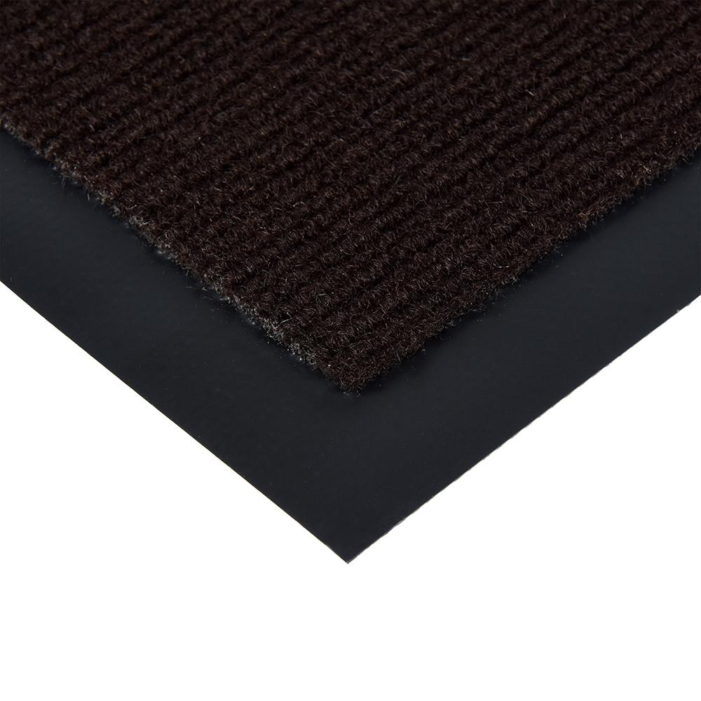 Коврик влаговпитывающий ребристый “trip” 40*60 см коричневый (1/15) "vortex" 24188