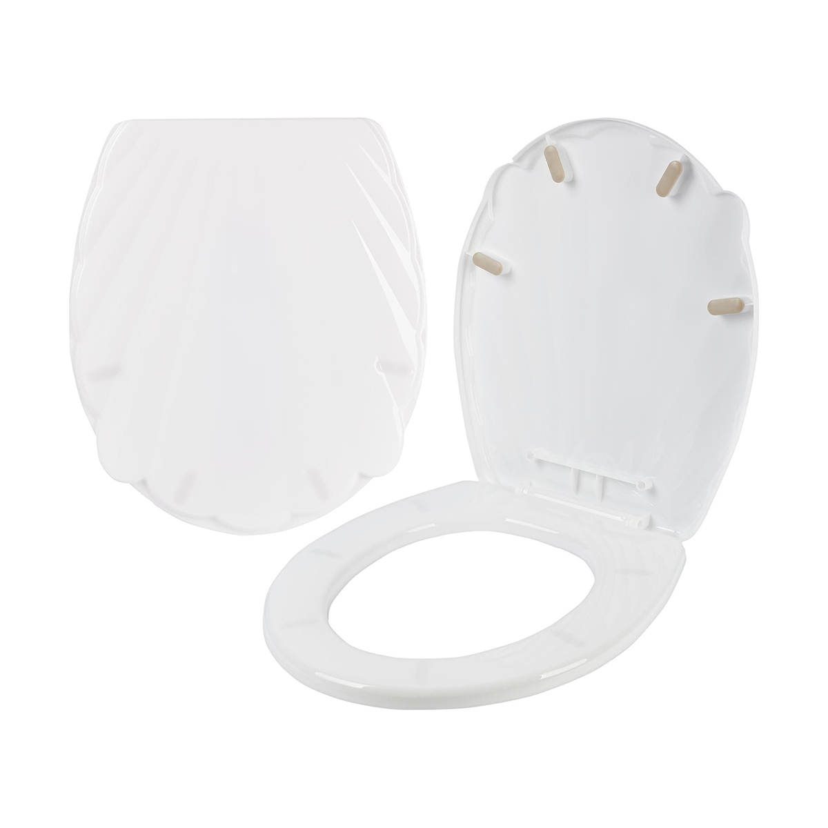 Сиденье для унитаза "light" (белое облако) (1/14) "keeplex" kl260112048