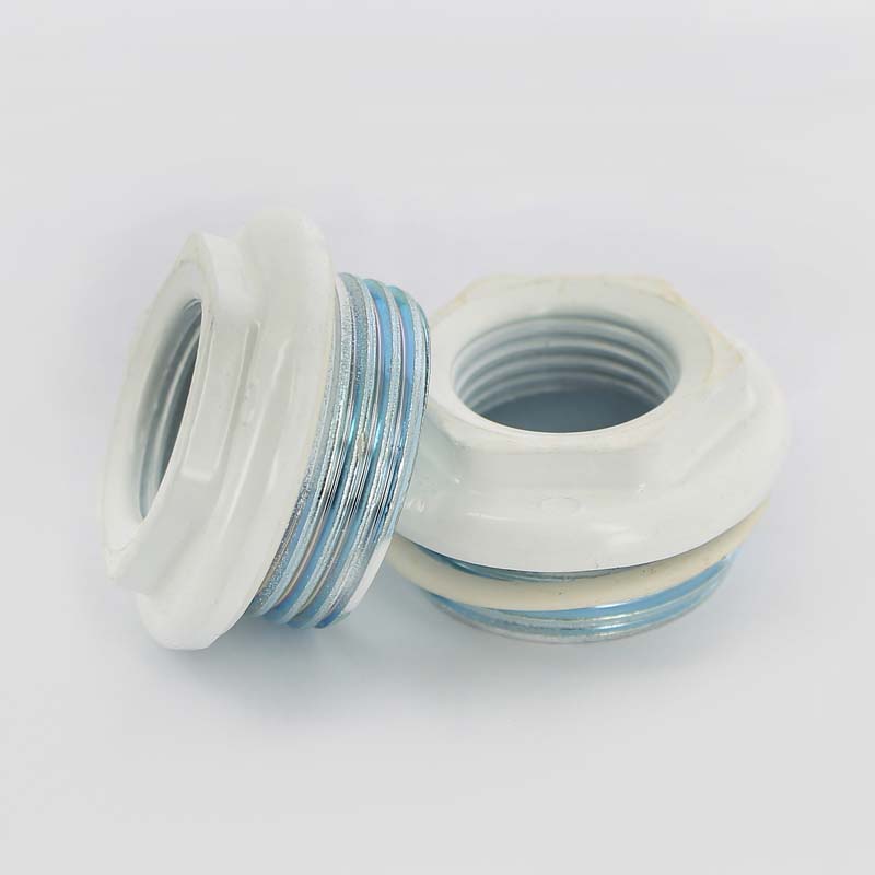 Комплект для подключения радиатора UNI-FITT 1"х1/2" RAL9016