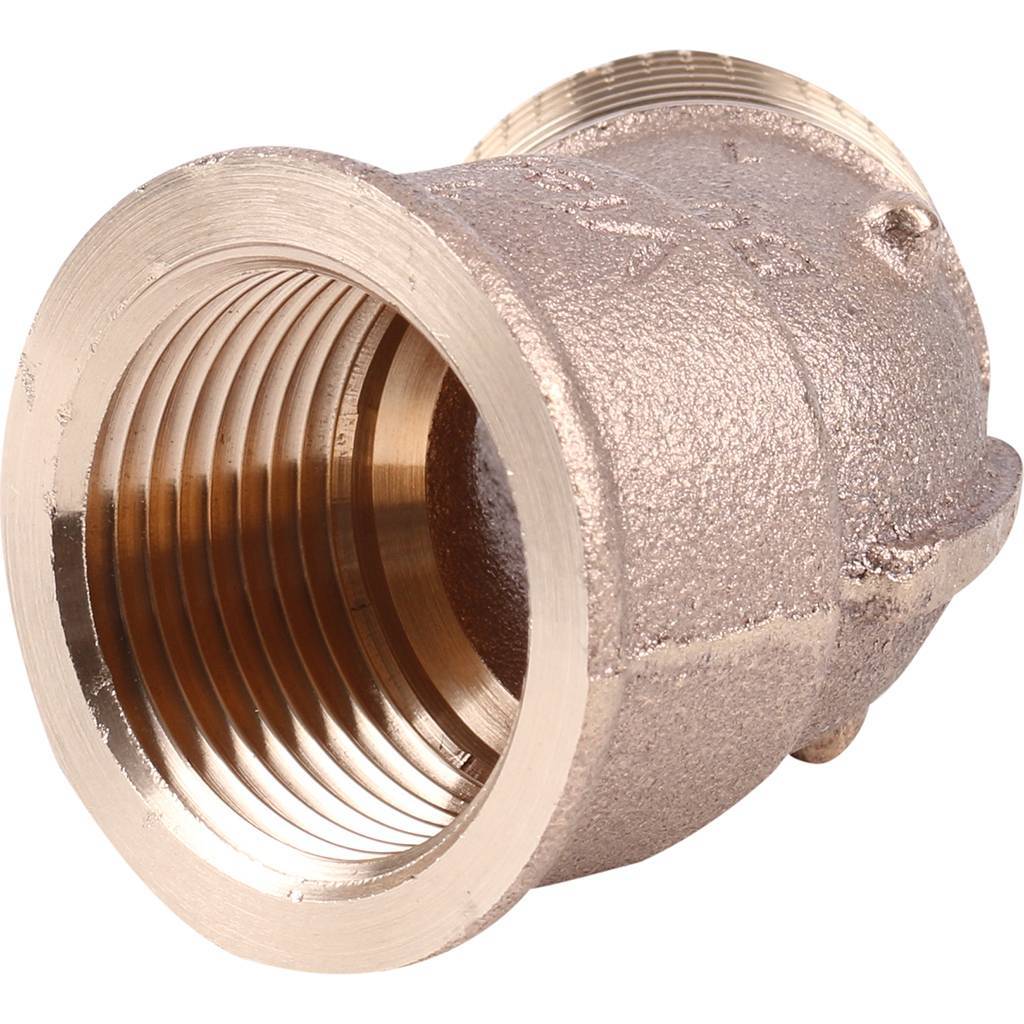 Угол резьбовой 45° ВН 1" бронза VIEGA (264161)