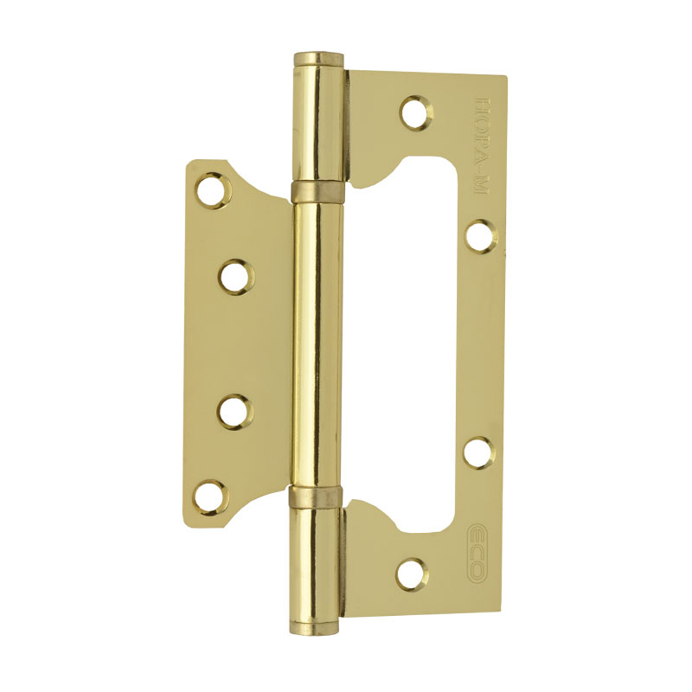 Петля накладн. универс. 800-5" eco (125*75*2,5)  латунь (2/100) "нора-м"