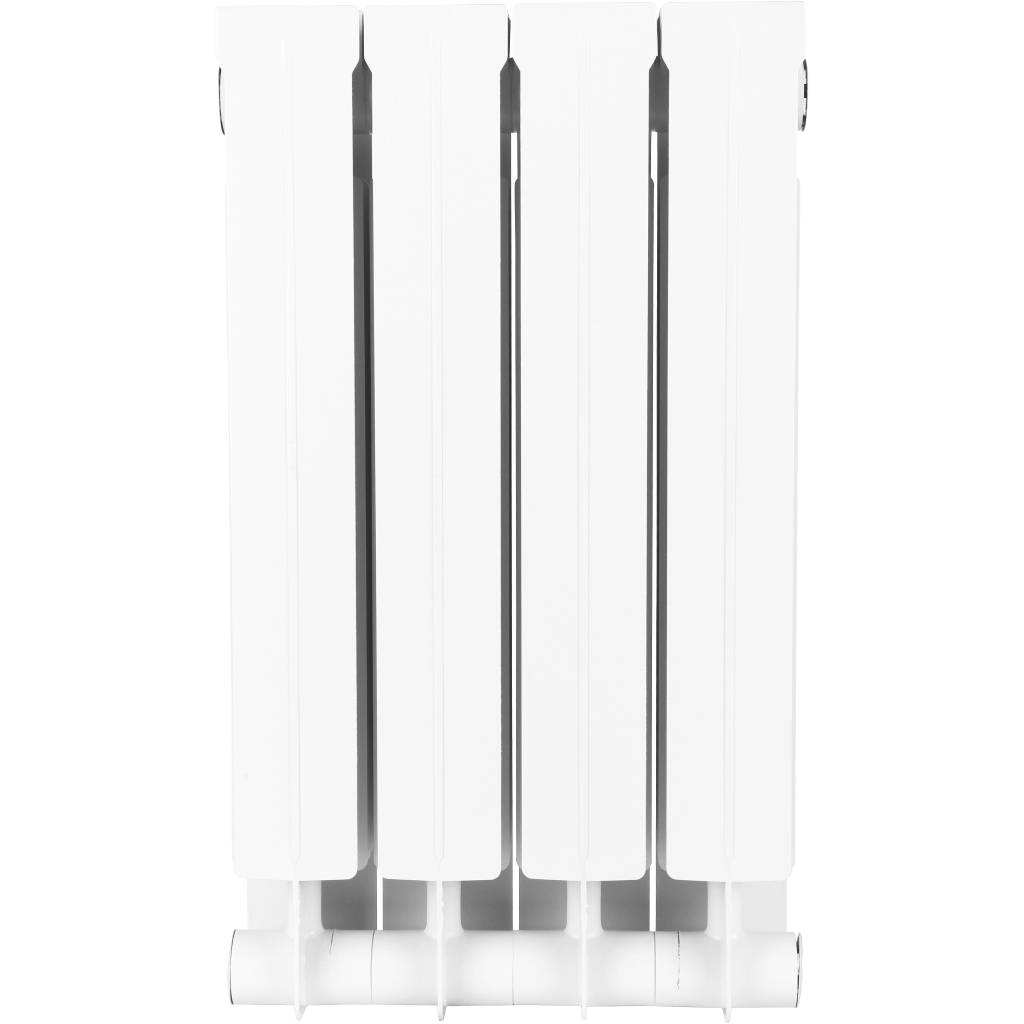 Радиатор STOUT STYLE 500 мм 4 секции, биметал. (боковое подключение) на 6,9 кв.м.