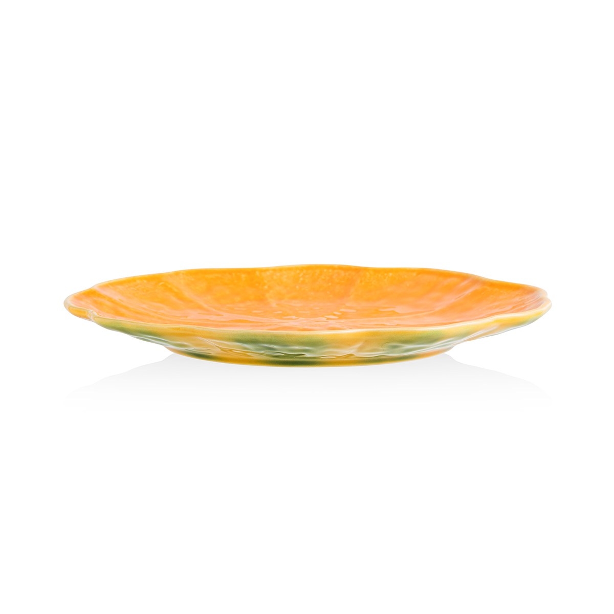 Тарелка обеденная "тыква" 27,5 см, керамика (1/4) "bordallo pinheiro" bor65022941