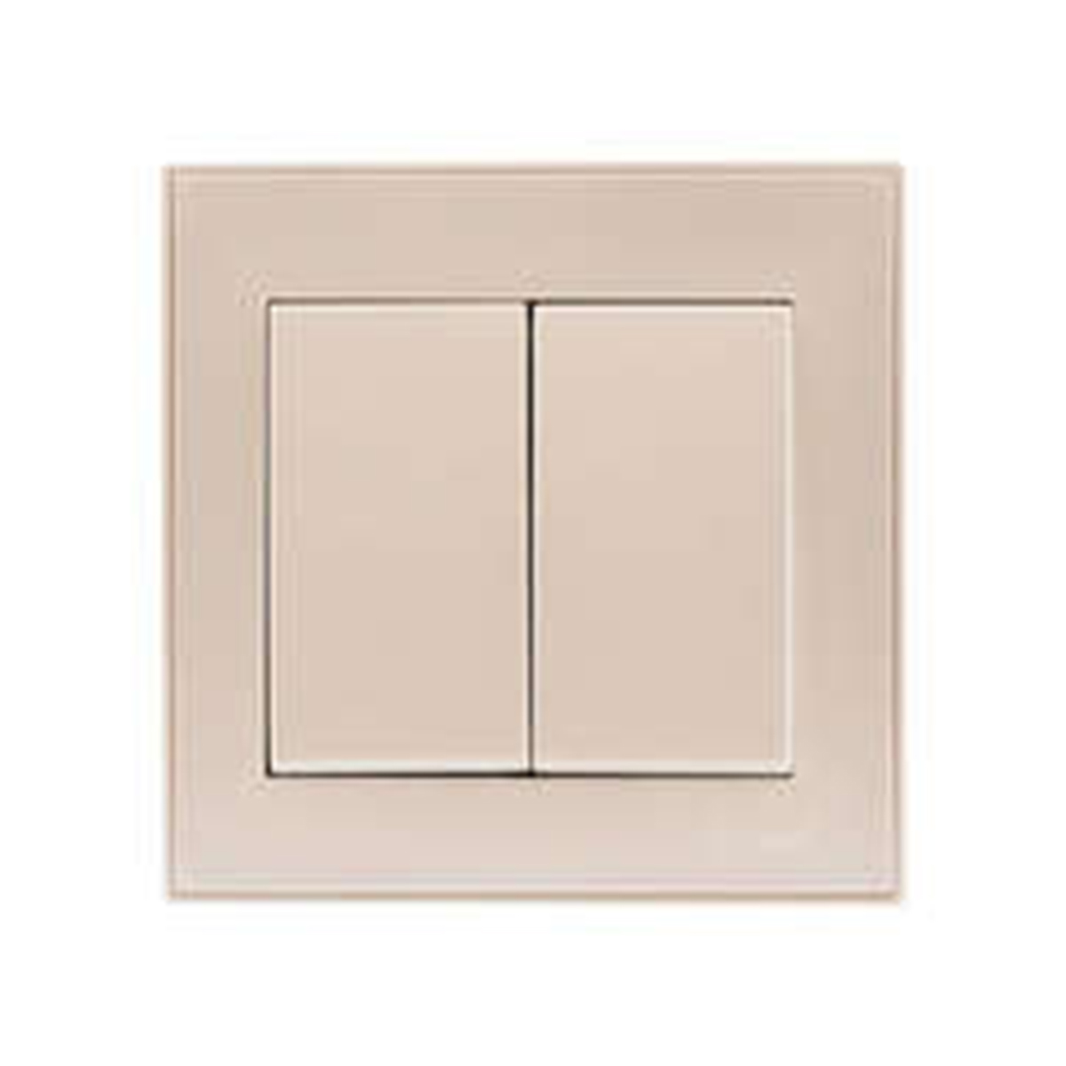 Выключатель "rain" 2-х кл., жемчужно-белый металлик (1/10/120) "lezard" 703-3030-101