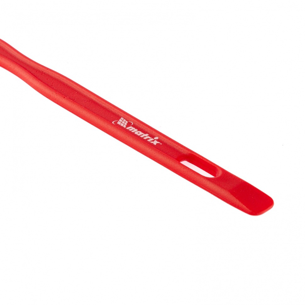 Кисть флейцевая удлиненная, 35 x 10, натуральная щетина, пластиковая ручка Matrix (83401)