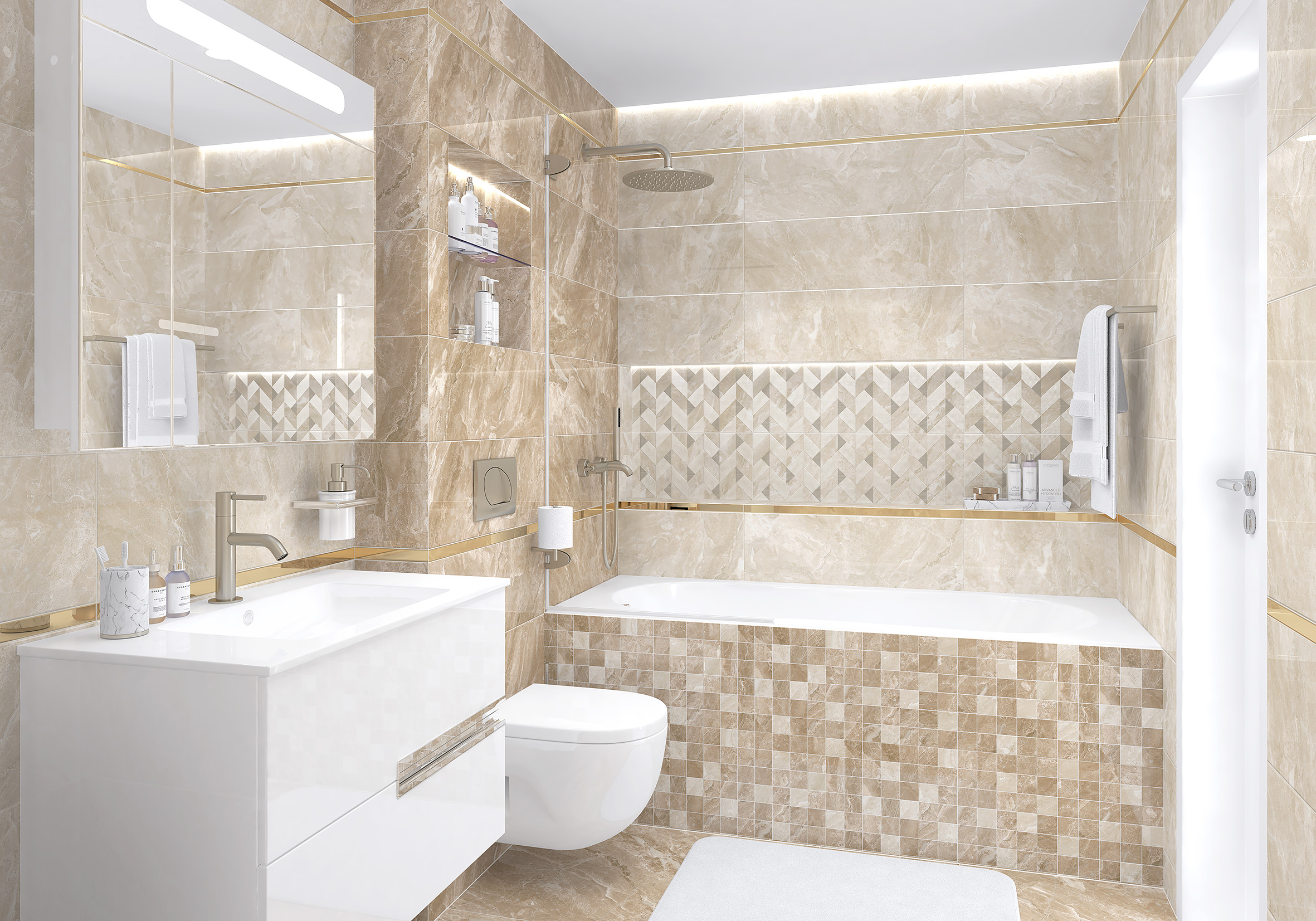 Gobi керамогранит коричневый 60x60