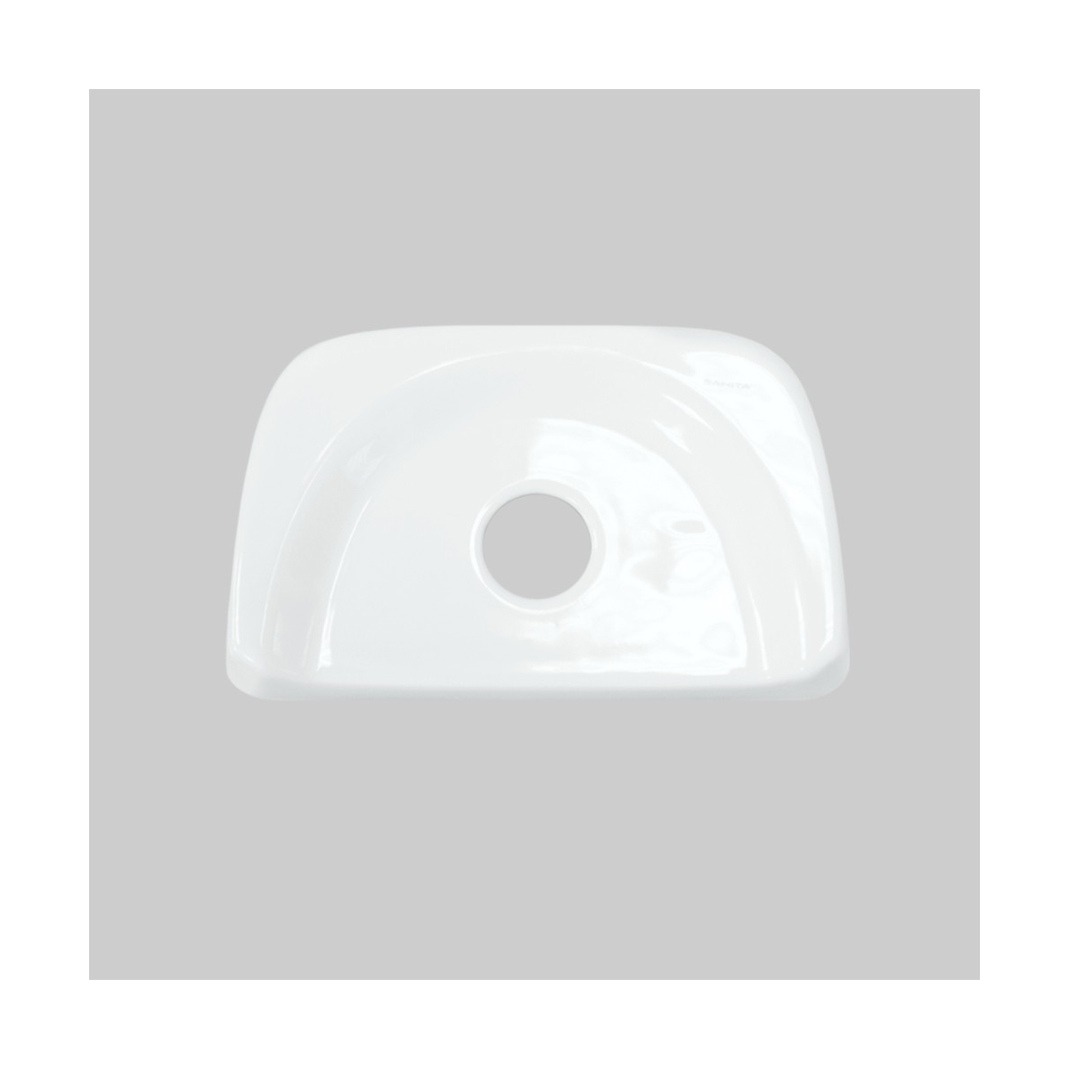 Унитаз напольный "кама" эконом белый "sanita" wc.cc/kama/1-p/wht.g/s1