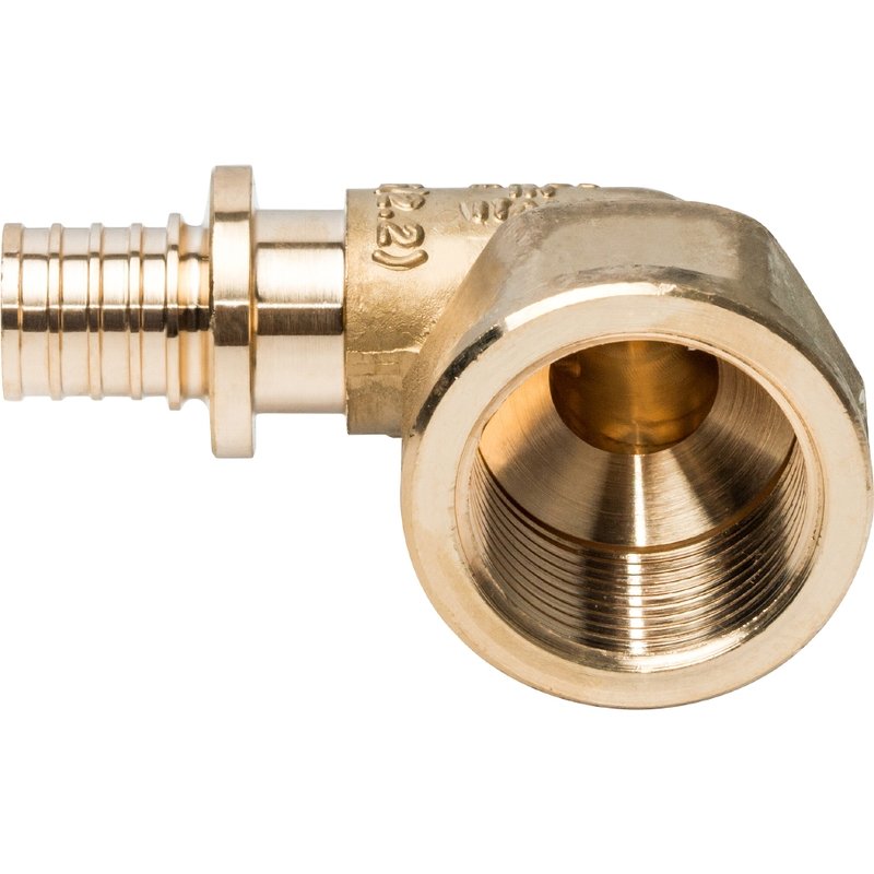 Угол переходной 16 x 3/4" ВР аксиальный для труб PE-X STOUT