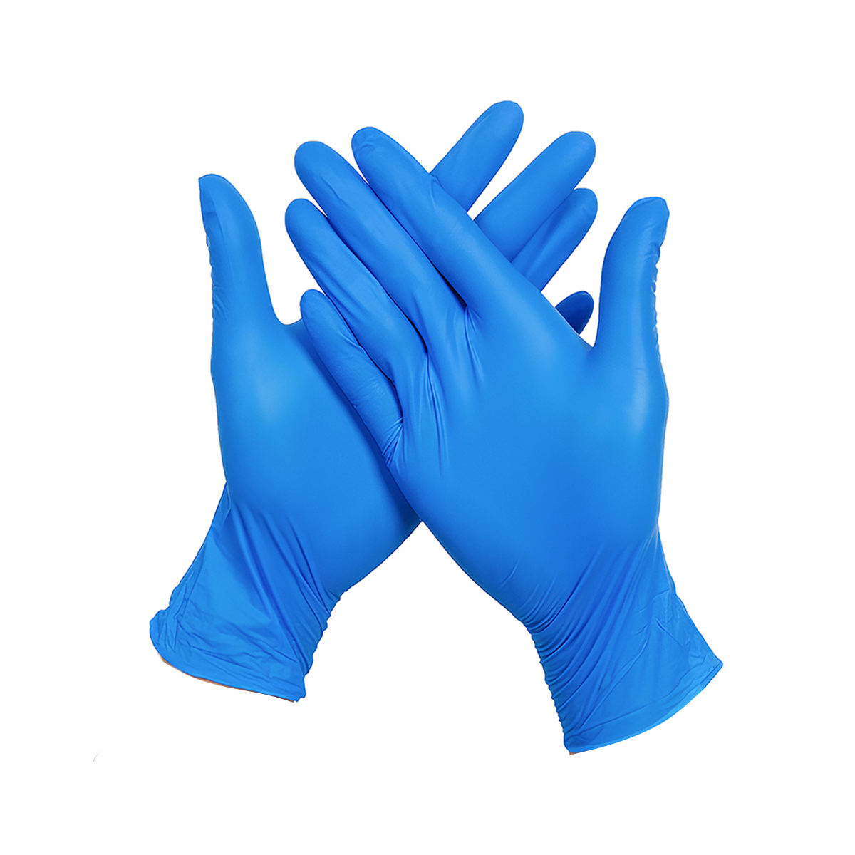 Перчатки нитриловые размер m  упак. 2 пары (голубые) (1/30) "avikomp"