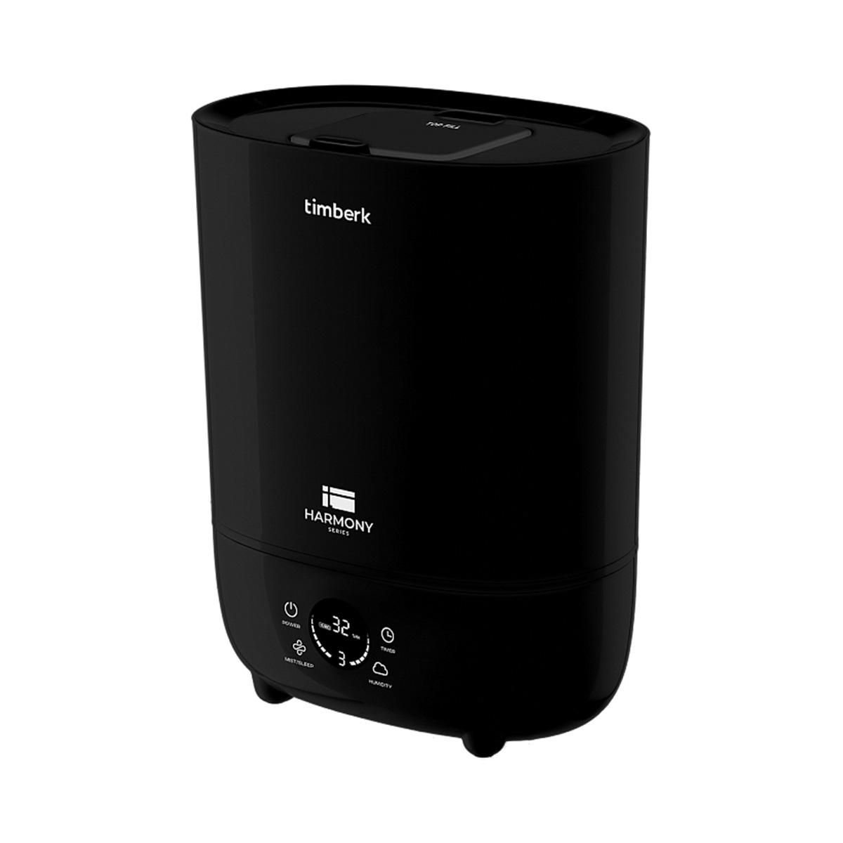 Увлажнитель воздуха ультразвуковой thu ul 43 e (e2) 3 л (черный) (1/6) "timberk"
