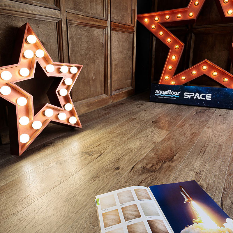 SPC Ламинат Aquafloor SPC Space 4V AF4040SPC