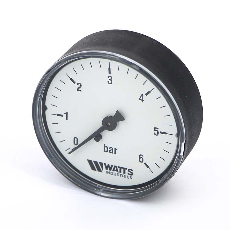 Манометр аксиальный F+R100 63 мм 1/4" 6 бар WATTS