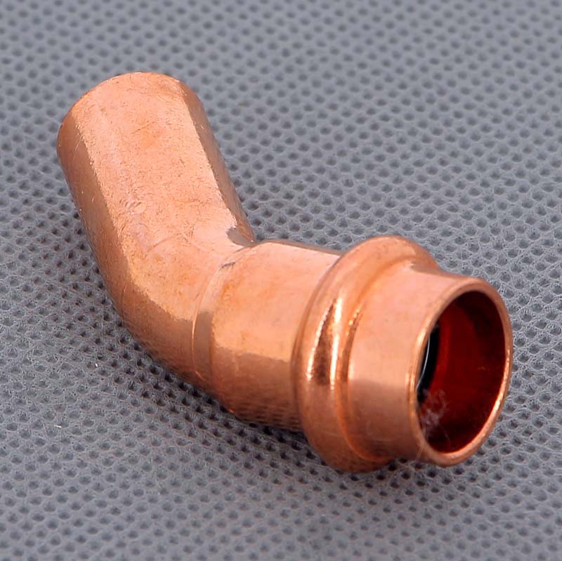 Угол-вставка 45° пресс медный Profipress VIEGA 15