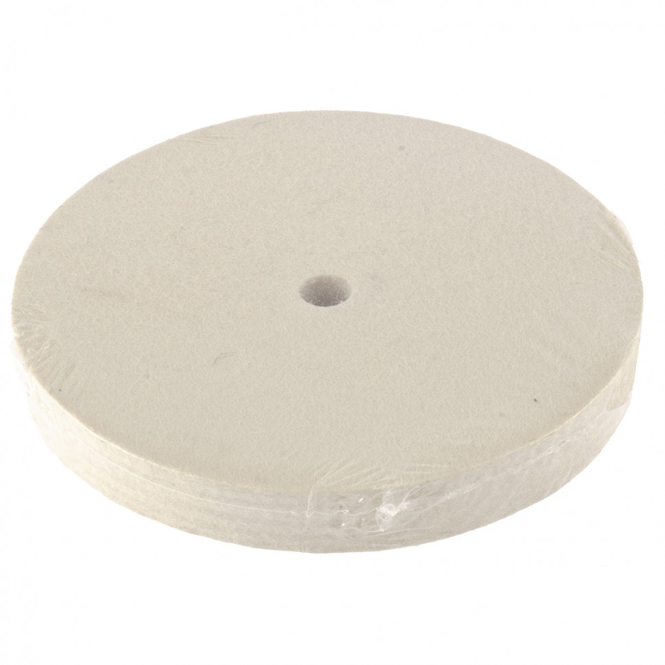 Круг полировальный из натурального войлока, 150 х 20 х 12.7 мм Matrix (75909)