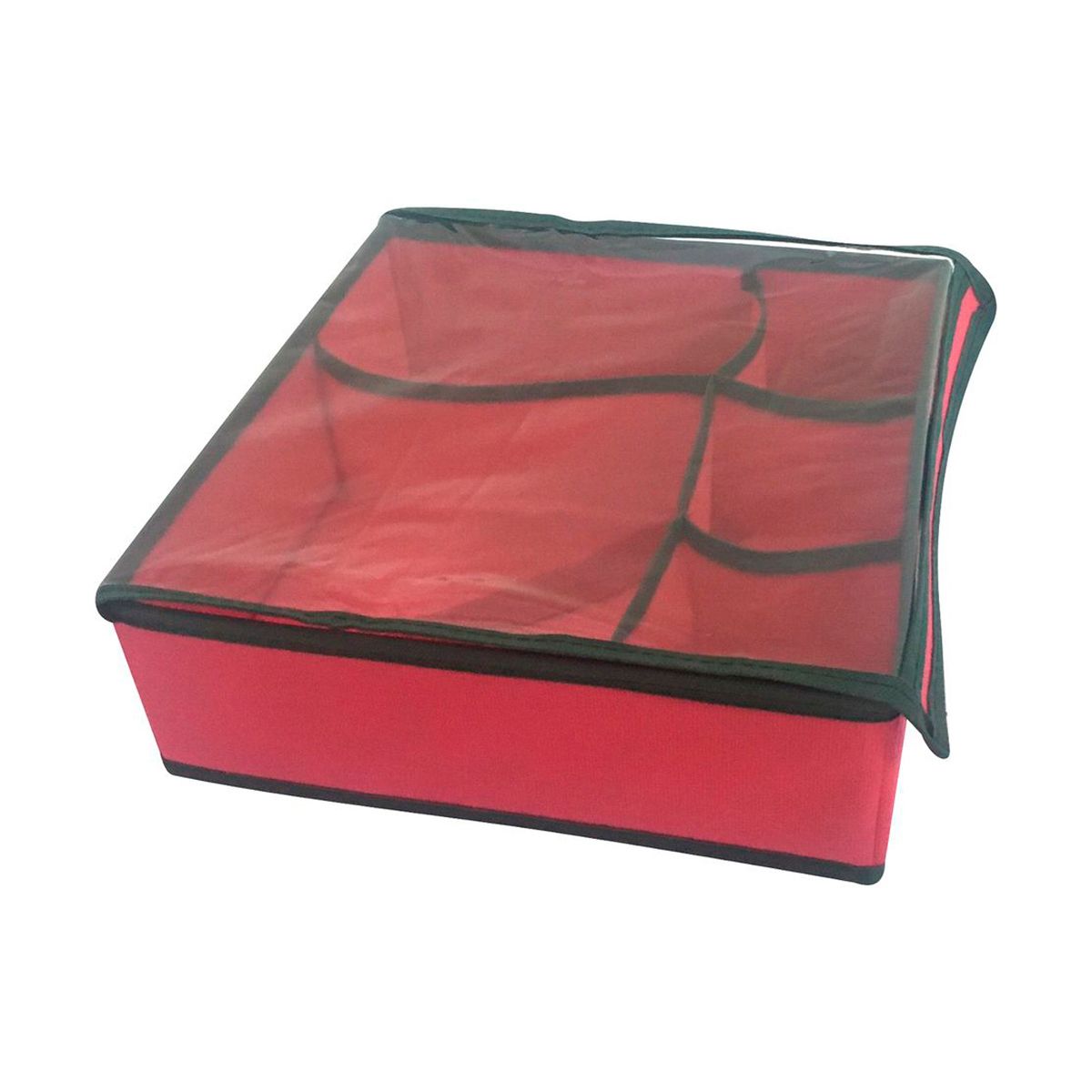 Органайзер для хранения новогодних украшений 26*26*8 см (1/15) "мультидом" мз70-67