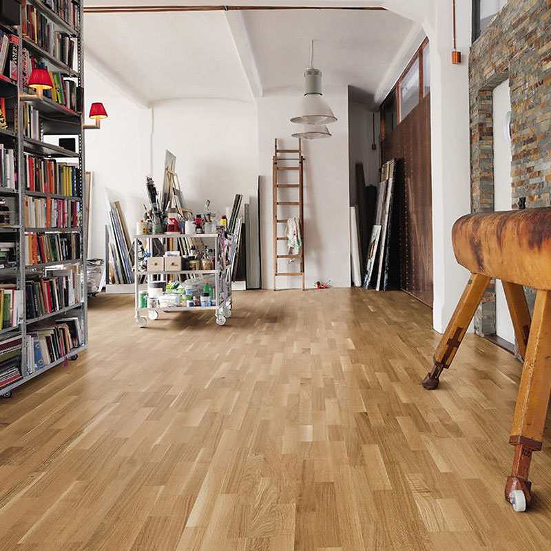 Паркетная доска Kahrs Commodity Дуб Ница матовый лак трехполосный COMMODITY OAK NICE 3S