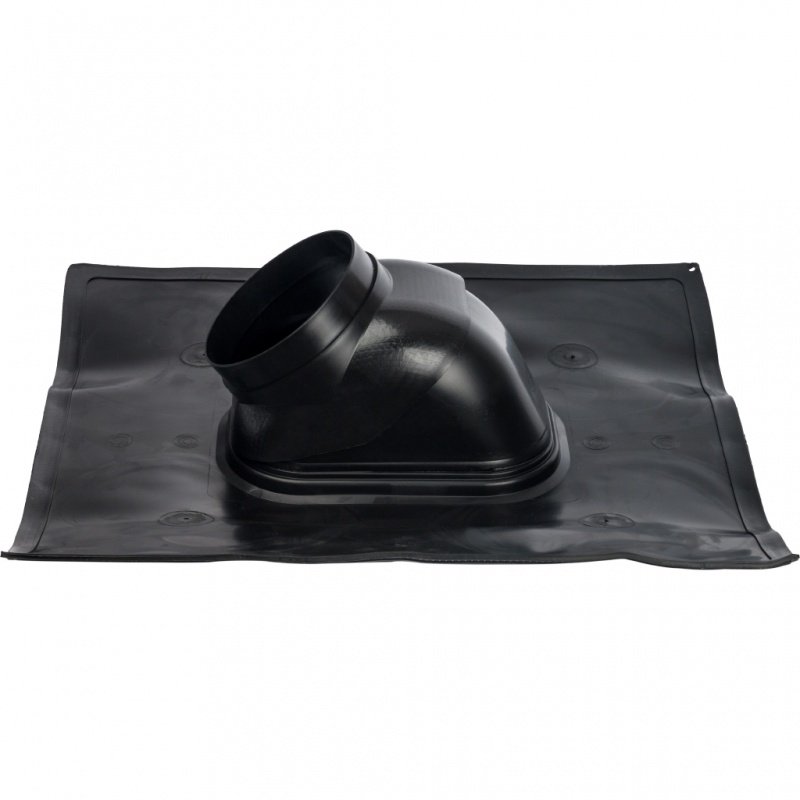 Проход через наклонную крышу универсальный STOUT для коаксиальных дымоходов 60/100, 80/100, 80/125